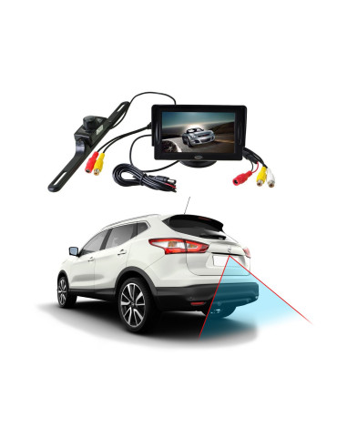 Cámara de Reversa con Sensor CCD a Color