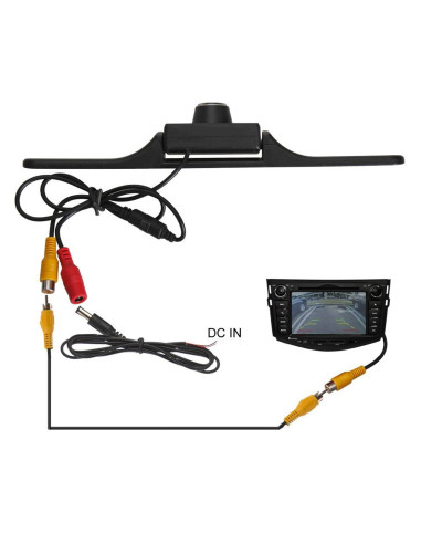 Cámara de Reversa con Sensor CCD a Color