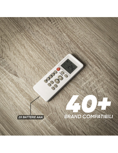 Control Remoto Universal FOYU A/C LCD HD Para...