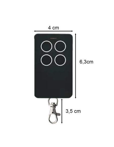Control Remoto Universal Multifrecuencia 280a-868 MHz