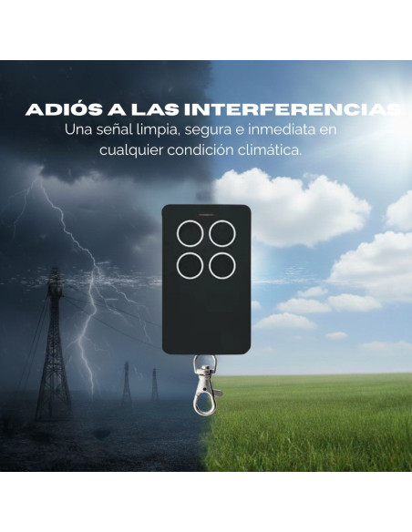 Control Remoto Universal Multifrecuencia 280a-868 MHz