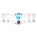 CLESSIDRA Difusor RGB de esencias y aromas para cromoterapia + reloj y fecha 