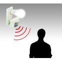 88261 Base portálamparas con sensor de movimiento e infrarrojos para bombillas con base E27 88261 Base portálamparas con sensor de movimiento e infrarrojos para bombillas con base E27