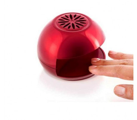 1273 DOLLY - Secador portátil de esmalte de uñas (color rojo)