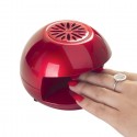 1273 DOLLY - Secador portátil de esmalte de uñas (color rojo)