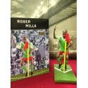 Figura futbolista ROGER MILLA a escala 1:9 / 16 cm (Edición limitada)