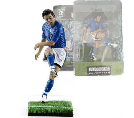 Figura futbolista ALESSANDRO DEL PIERO 1:12 / 14 cm (Edición limitada)