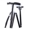 94920 Bastón telescópico plegable ajustable (85 - 97 cm) con 6 luces LED  94920 Bastón telescópico plegable ajustable (85 - 97 cm) con 6 luces LED