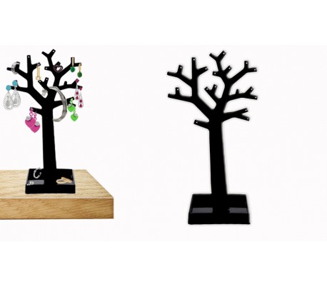 781112 Joyero en forma de árbol para pulseras – collares – pendientes (30 x 10 cm)