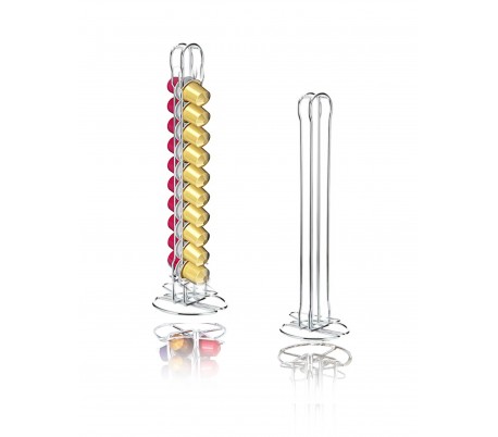 726105 Soporte metálico para cápsulas de café (capacidad para 20 piezas)