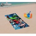 MV15066 Toalla infantil de playa con motivo de SPIDERMAN (70 x 140 cm / 100% algodón)