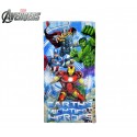  MV92260 Toalla infantil de playa con motivo de LOS VENGADORES (70 x 140 cm / 100% algodón)