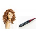Ondulador y rizador pelo con recubrimiento de cerámica para cualquier tipo de cabello Ondulador y rizador pelo con recubrimiento de cerámica para cualquier tipo de cabello