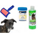 Kit completo de ducha para perro - Champú de (200 ml) IO&TE