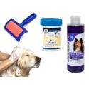 Kit completo de ducha para perro - Champú de (200 ml) IO&TE