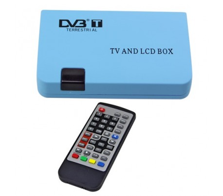 Mini dvb-t decodificador terrestre digital usb rec monitor salida vga