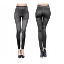 J0175 Jeggins con detalle NOTA MUSICAL en varios colores - Ropa femenina para la mujer