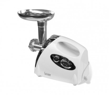  48563 Picadora eléctrica de carne y diferentes alimentos con 3 discos de molienda (350 W)