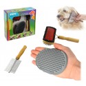 82009 PET - Kit completo de 3 piezas para la limpieza y cuidado de nuestro perro 82009 PET - Kit completo de 3 piezas para la limpieza y cuidado de nuestro perro