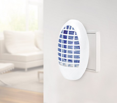 34856 Repelente eléctrico antimosquitos con funcionamiento UV en forma OVALADA (apto para uso interior)