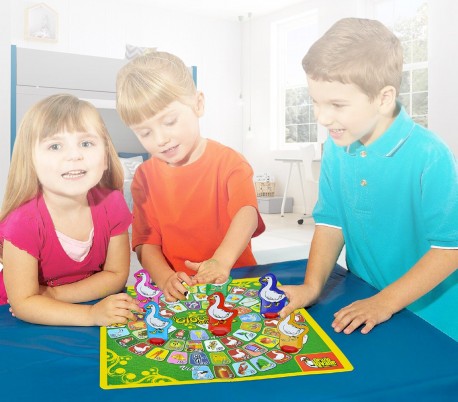 Juego de la oca (incluye 5 fichas)