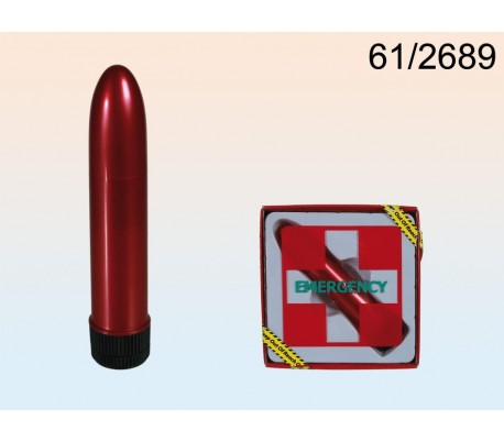 612689 Vibrador de emergencia con 2 velocidades (11,5 x 2,5 cm)