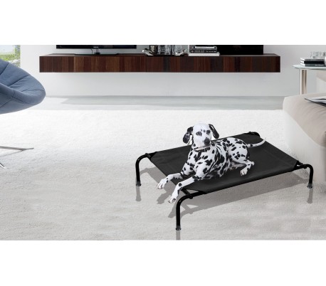 Cama para perros apta para interiores y exteriores TALLA S - 87x58x20cm
