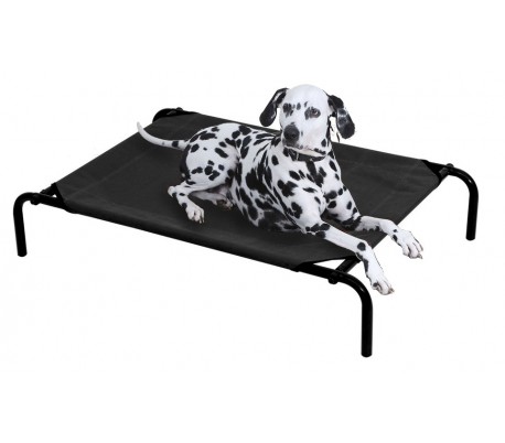 Cama para perros apta para interiores y exteriores TALLA S - 87x58x20cm