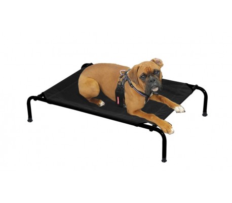 Cama para perros apta para interiores y exteriores TALLA M-105x76x20 cm