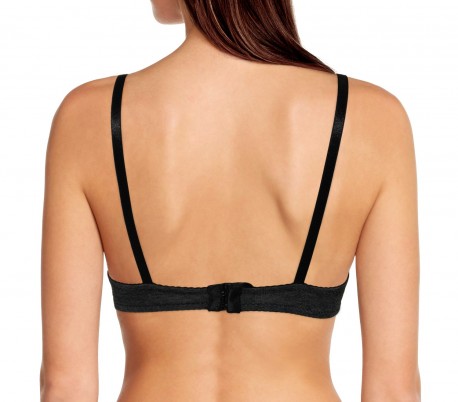 B436 Set de 3 sujetadores KALIKA cinta lunares semi acolchadas ajustable