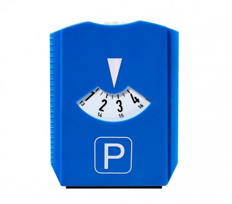 Disco horario coche plástico reutilizable con raspador hielo escarcha