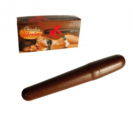 612213 Vibrador de plástico con aroma de chocolate