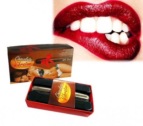 612213 Vibrador de plástico con aroma de chocolate