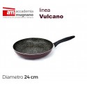 VUPDL24 Sartén antiadherente - Accademia Mugnano linea Vulcano 24cm efecto piedr
