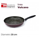 VUPDL28 Sartén antiadherente - Accademia Mugnano linea Vulcano 28cm efecto piedr