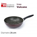  VUSLT24 Sartén saltapasta antiadherente - Accademia Mugnano linea Vulc