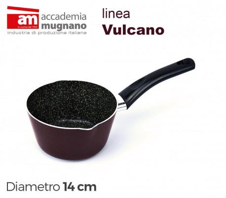  VUCNC14 Sartén cónica antiadherente - Accademia Mugnano linea Vulcano 