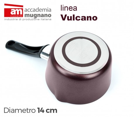  VUCNC14 Sartén cónica antiadherente - Accademia Mugnano linea Vulcano 
