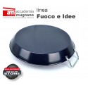 FIPLA236 Sartén cónica antiadherente - Accademia Mugnano linea Fuoco e