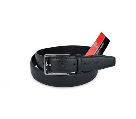 Cinturón ajustable de cuero para hombres en varios colores (PIERRE CARDIN)