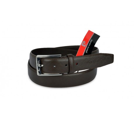 Cinturón ajustable de cuero para hombres en varios colores (PIERRE CARDIN)