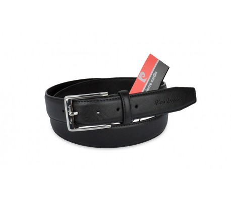 Cinturón ajustable de cuero para hombres en varios colores (PIERRE CARDIN)