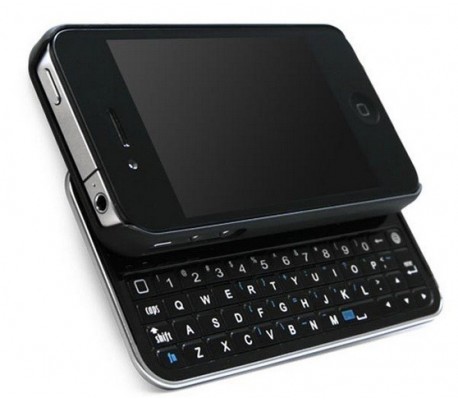 Teclado deslizante bluetooth inalámbrico compatible con iphone 4/4S 