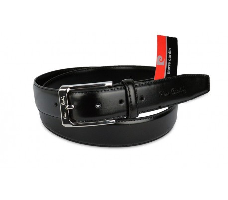 140203 Cinturón ajustable de PIEL para hombre Pierre Cardin