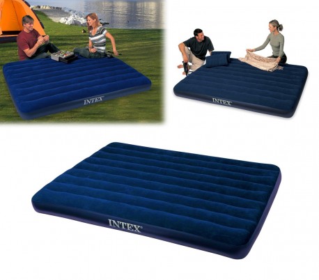68759 Colchón inflable multiusos INTEX (152x203x22)