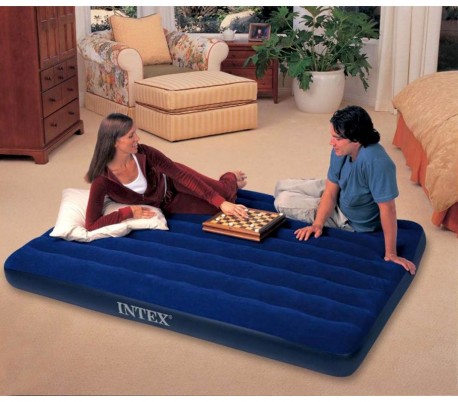 68759 Colchón inflable multiusos INTEX (152x203x22)