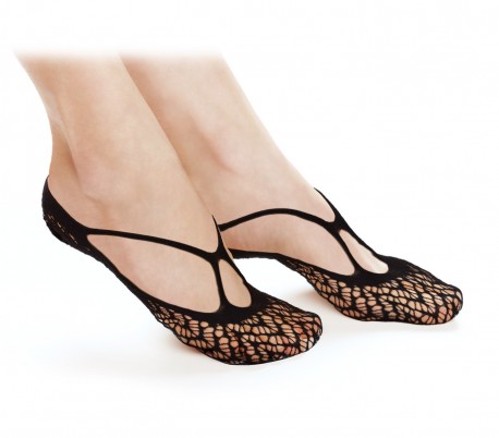 8287 Pack de 6 calcetines de encaje INVISIBLE SOCKS (talla única) 