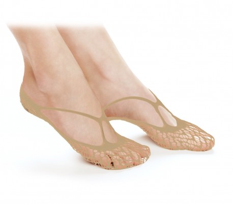 8287 Pack de 6 calcetines de encaje INVISIBLE SOCKS (talla única) 