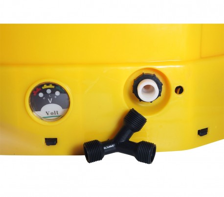 Nebulizador de hombro para jardín - 12V batería 12AH 18 LITROS