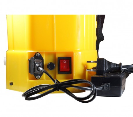 Nebulizador de hombro para jardín - 12V batería 12AH 18 LITROS